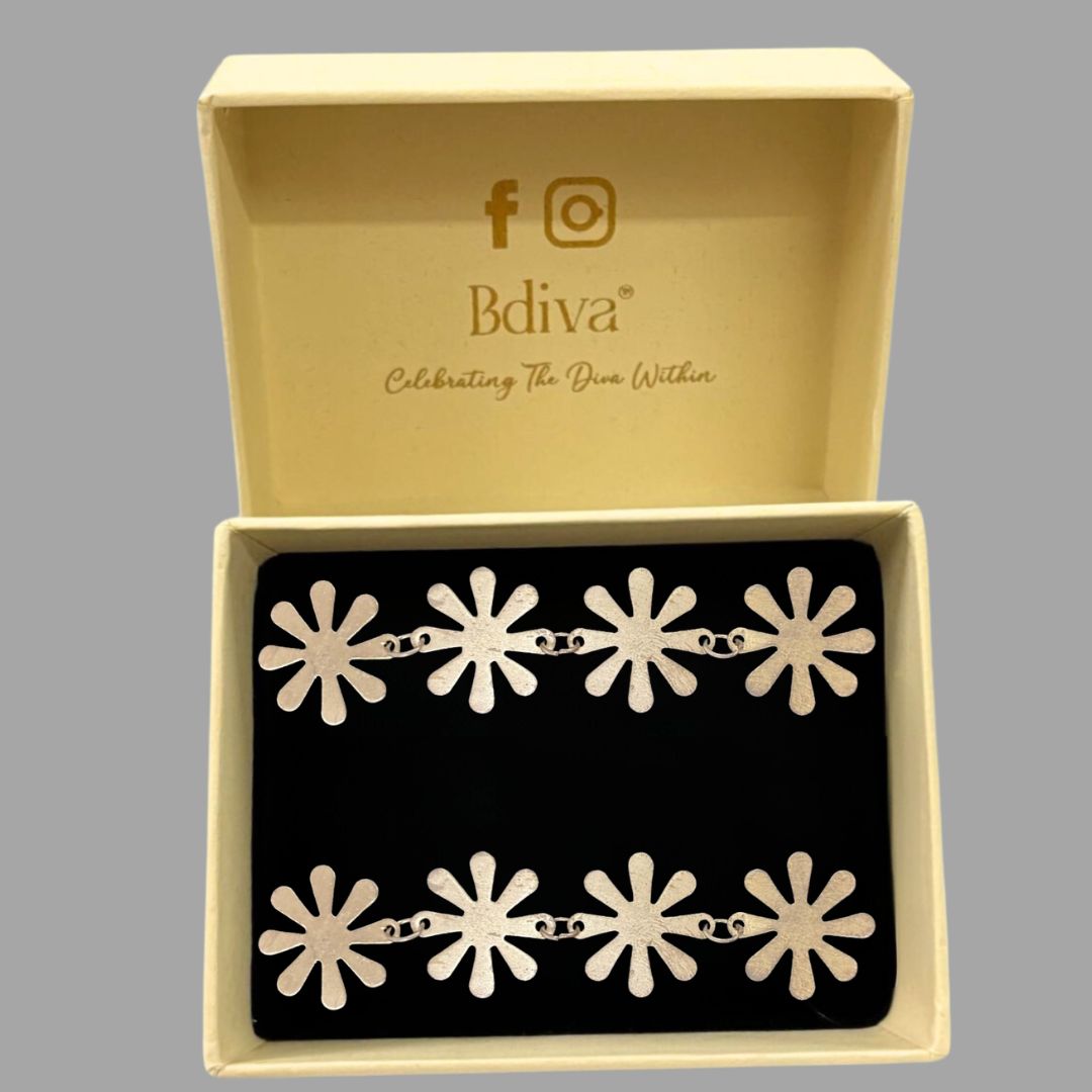 Gold-Plated Snowflake Dangle Push Back Earrings