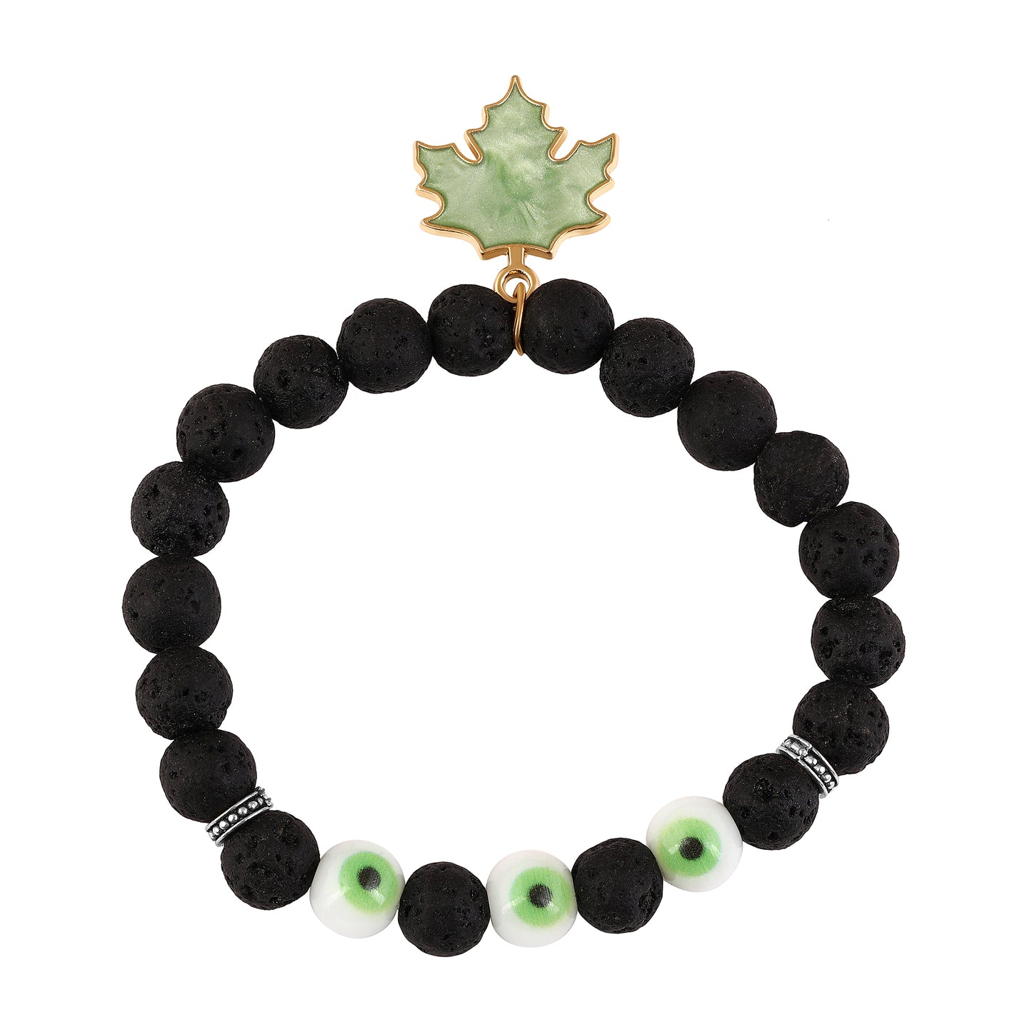 BDiva 18k Gold Plated Leaf of Serenity Bracelet Embrace Nature and Protection