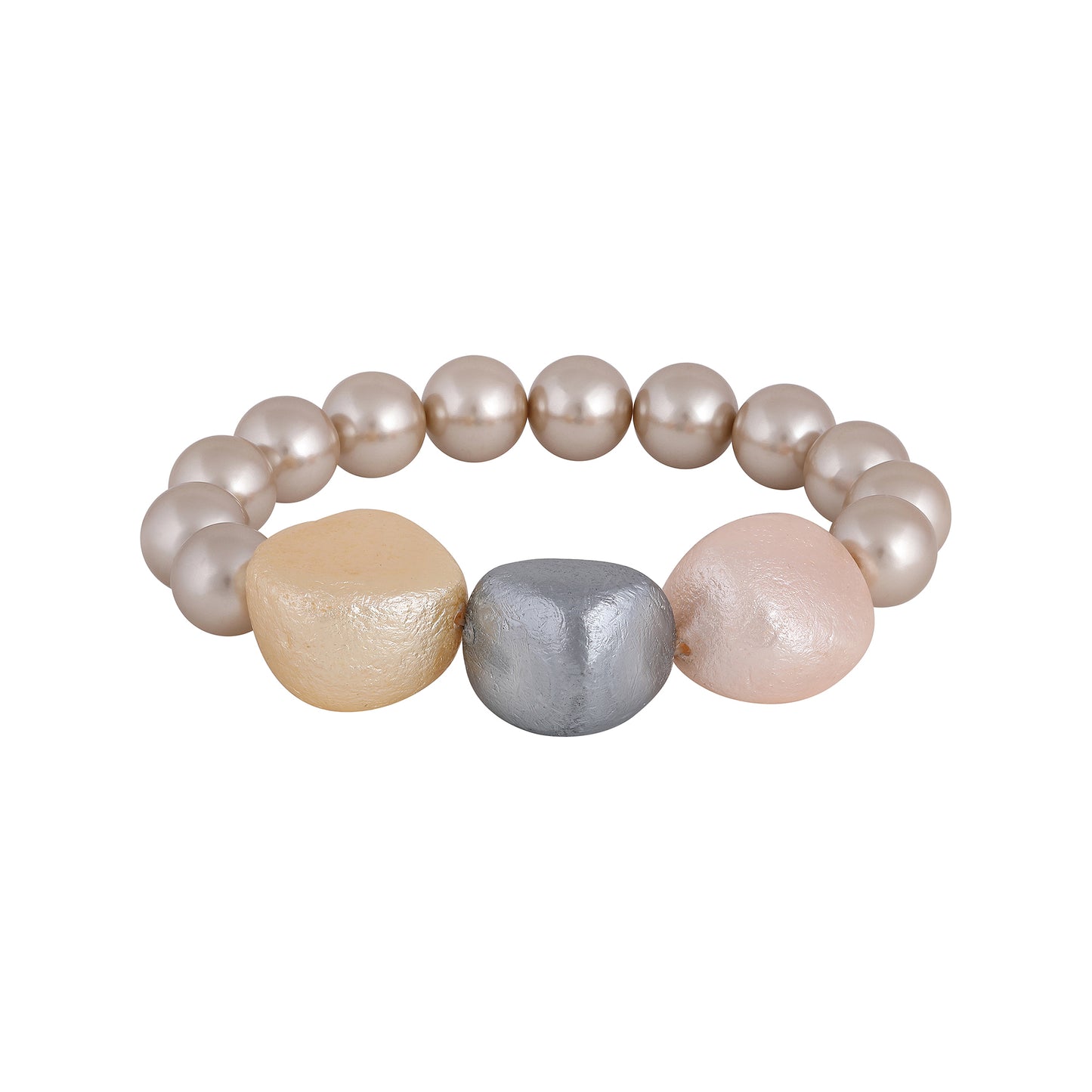 Bdiva Shell Pearl Bracelet with Shell Stone.