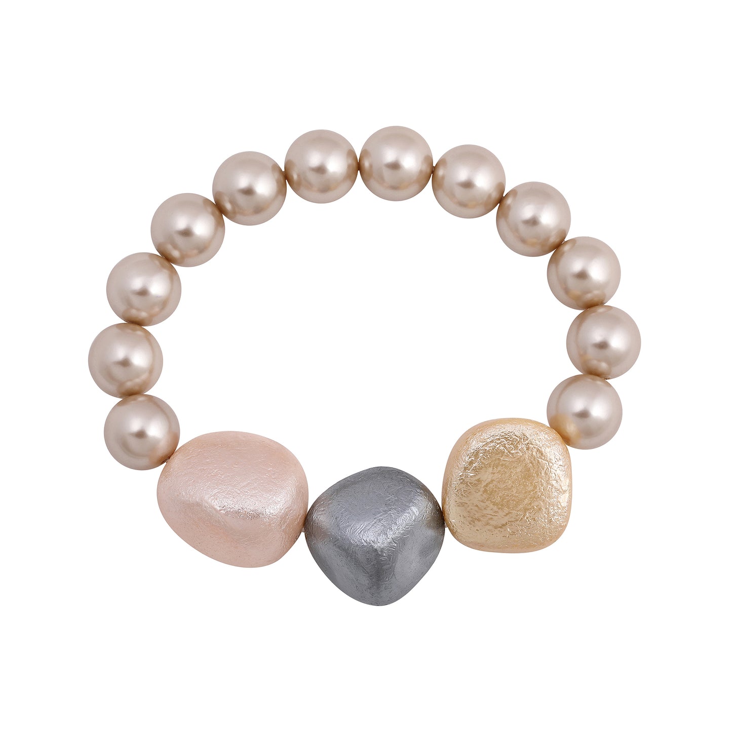 Bdiva Shell Pearl Bracelet with Shell Stone.