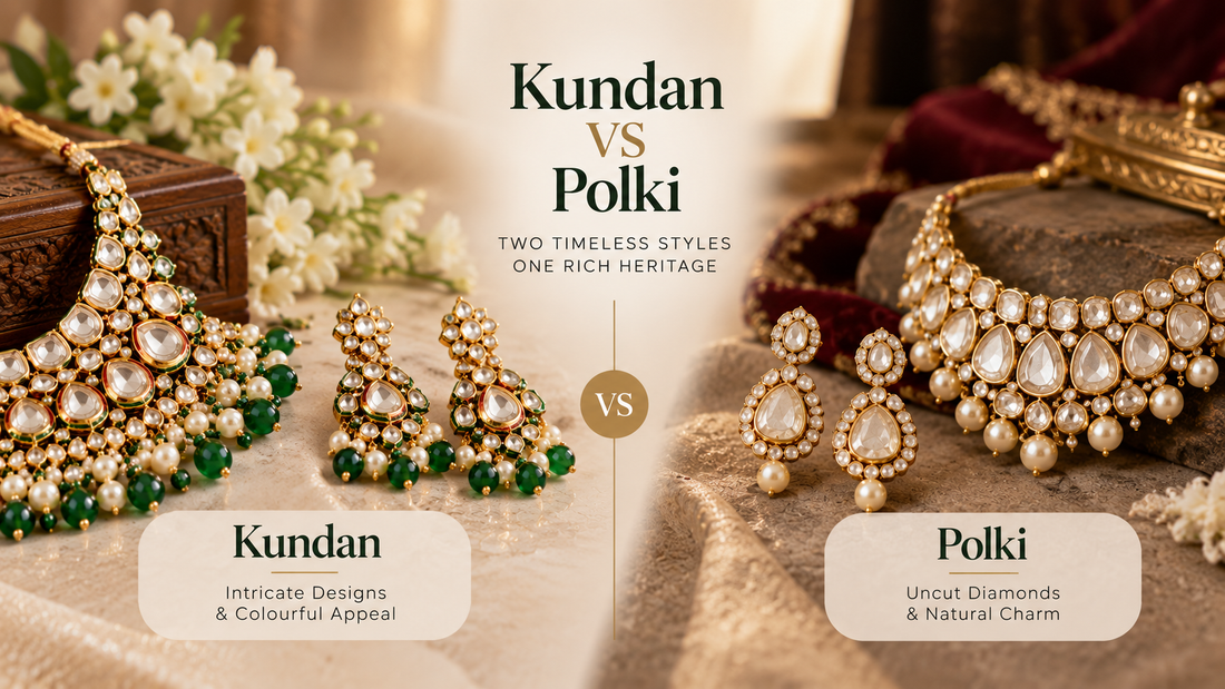 Kundan vs Polki: What Is the Difference?
