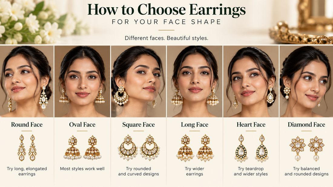 How to Choose Earrings for Your Face Shape