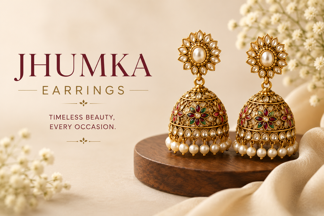 Jhumka Earrings for Women: 15 Trending Designs for Every Occasion