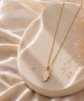 Gold‑Plated Hamsa Charm Pendant Chain