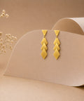 Gold Plated Geometric Earrings