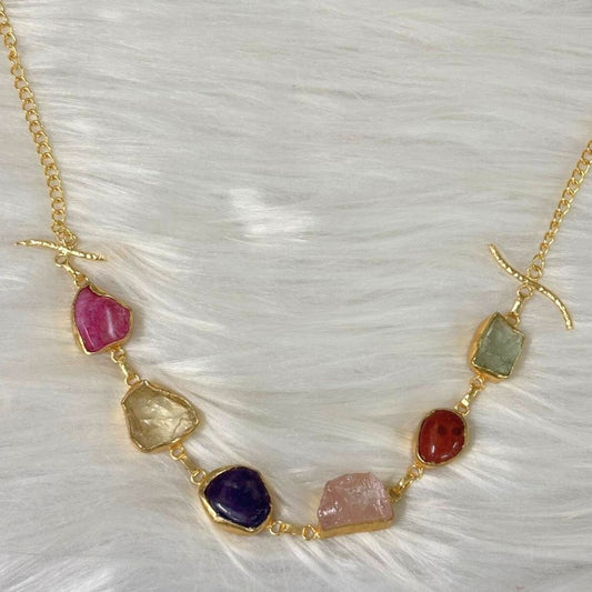 Gold Plated Semi Cultured Pearl Choker Set