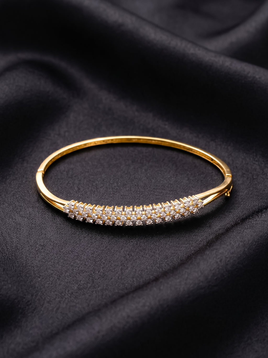 Gold Plated Cubic Zirconia Bracelet