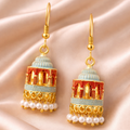 Gold Plated Dangle Earrings