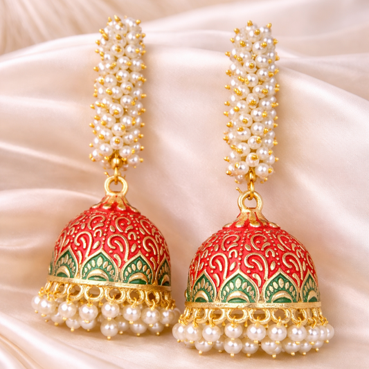 Gold Plated Drop Earrings