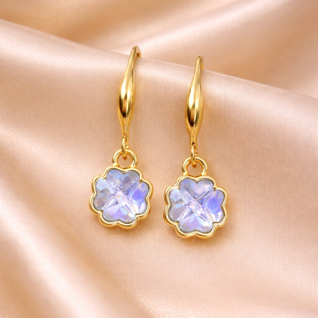 Gold Plated Kundan Earrings