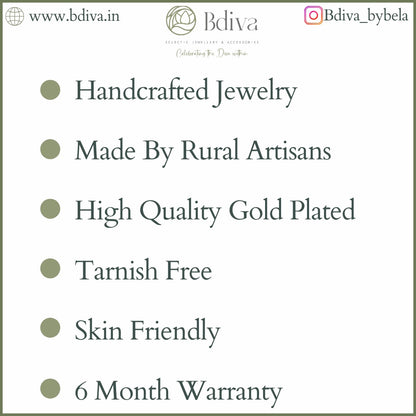 Gold Plated Kundan & Semi Cultured Pearl Choker Set