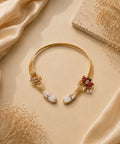 Butterfly Gold-Plated Open Collar Necklace
