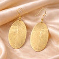 Gold Plated Statement Earrings