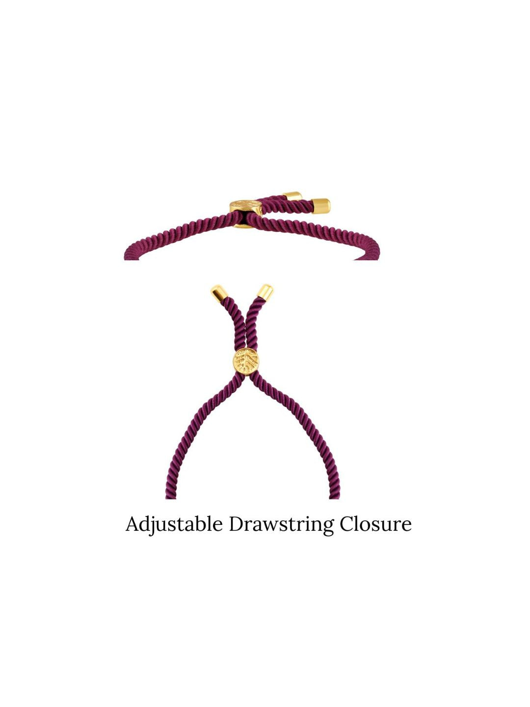 Adjustable Gold-Plated Evil Eye Bracelet