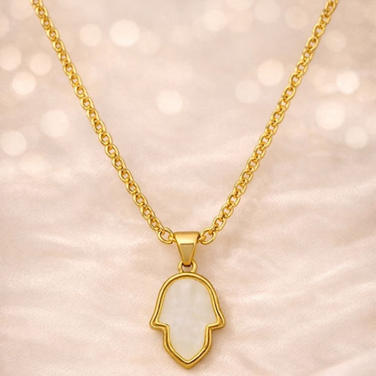Gold‑Plated Blue Butterfly Charm Pendant Chain