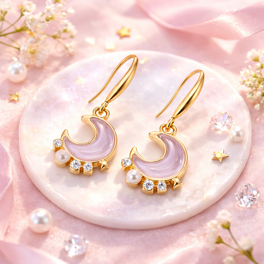 Luna Glow Stone Drops Earrings