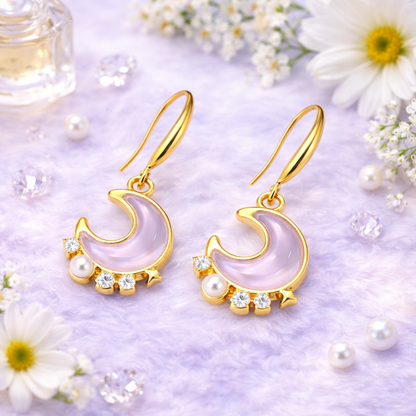 Luna Glow Stone Drops Earrings