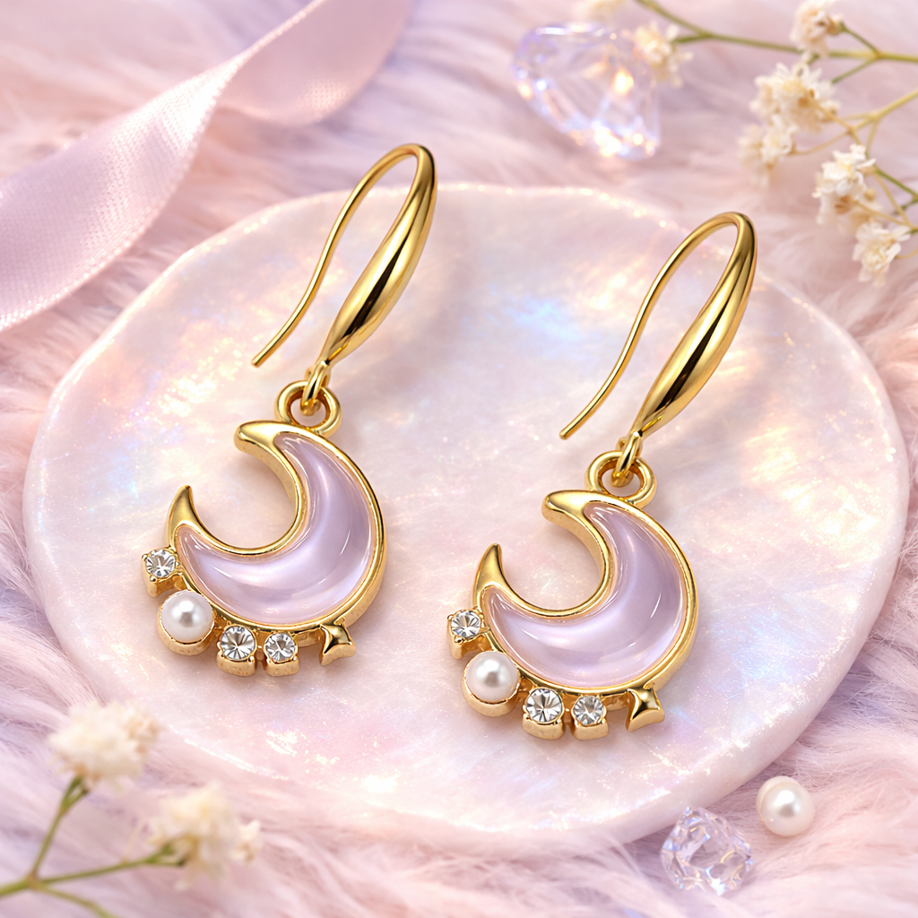 Luna Glow Stone Drops Earrings