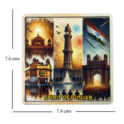 Spirit of Punjab Fridge Magnet