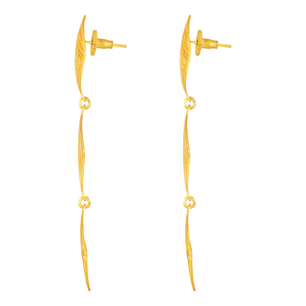 Gold Plated Geometric Earrings