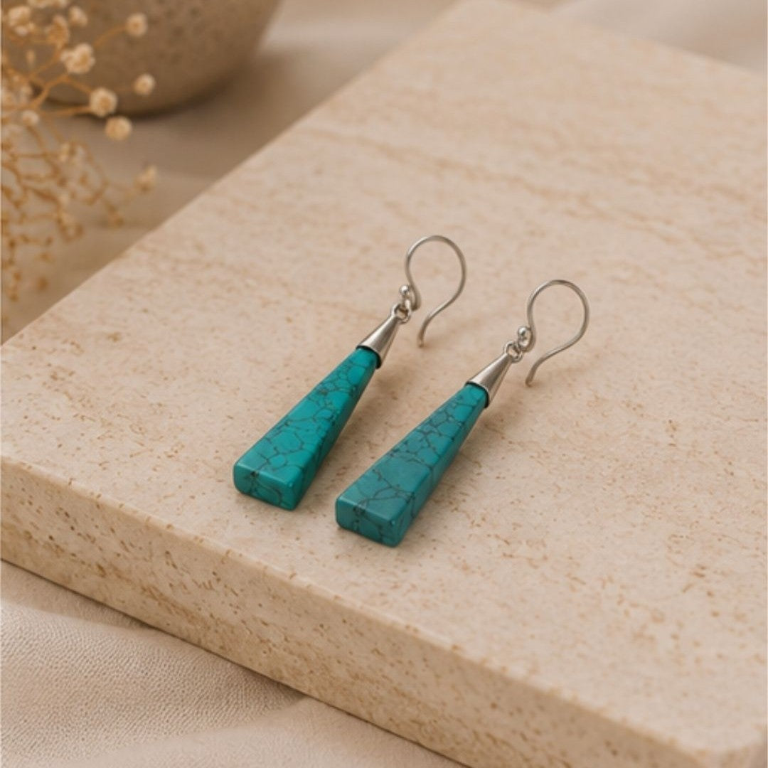 Gold Plated Dangle Earrings