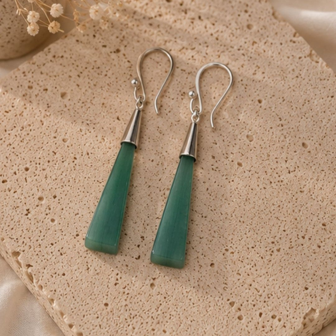 Gold Plated Dangle Earrings