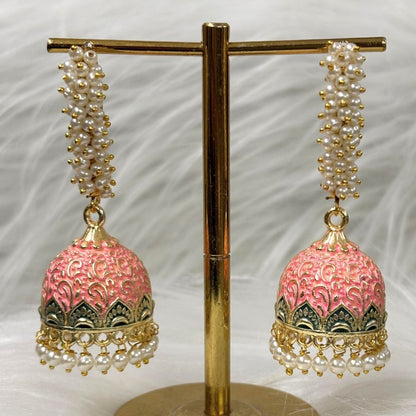 Gold Plated Drop Earrings