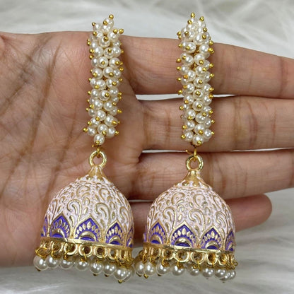 Gold Plated Drop Earrings