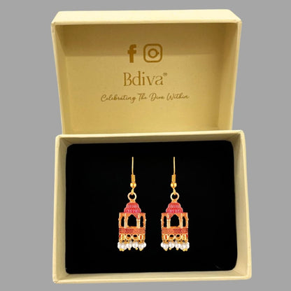 Gold Plated Dangle Earrings