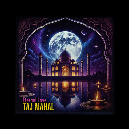 Taj Mahal Fridge Magnet
