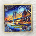 Ahmedabad’s Riverfront Reverie Fridge Magnet