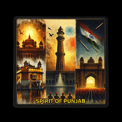 Spirit of Punjab Fridge Magnet