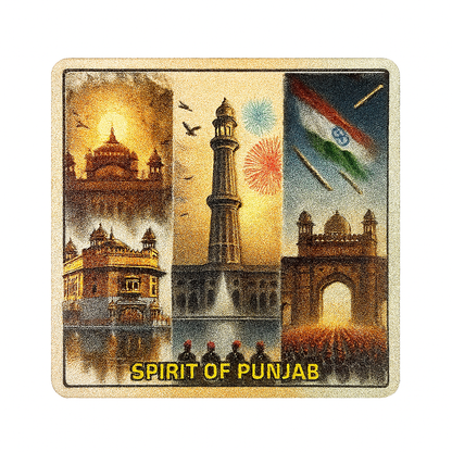Spirit of Punjab Fridge Magnet