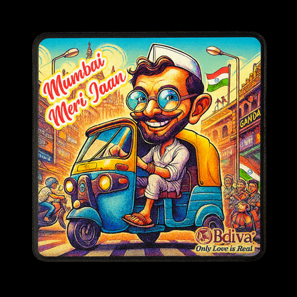 Mumbai Vibes Fridge Magnet