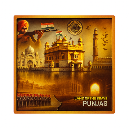 Punjab Pride Fridge Magnet