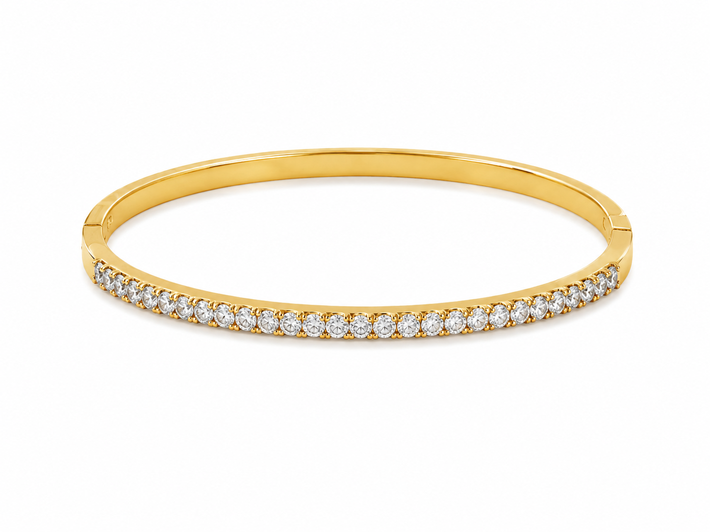 Gold Plated Cubic Zirconia Bracelet