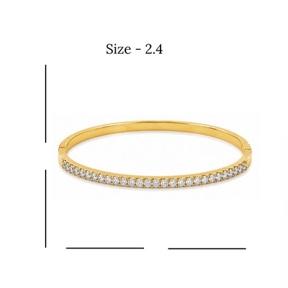Gold Plated CZ Bracelet