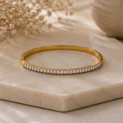 Gold Plated CZ Bracelet