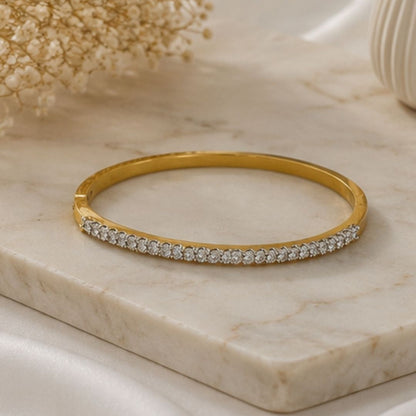 Gold Plated CZ Bracelet