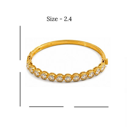 Gold Plated CZ Bracelet