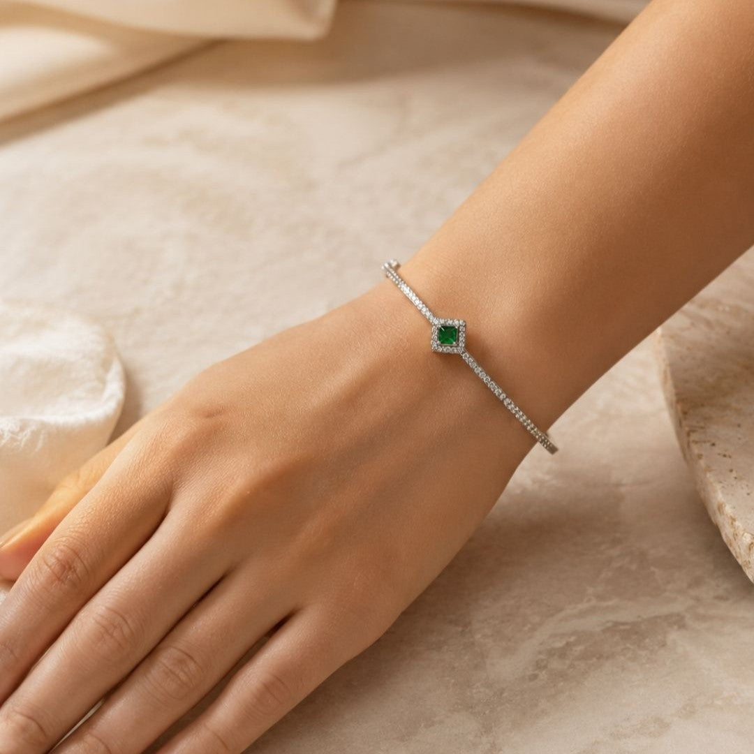 Gold Plated CZ Bracelet
