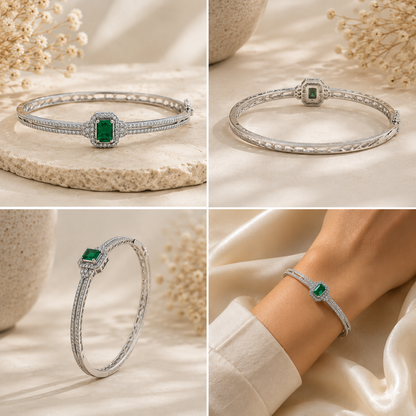 Gold Plated CZ Bracelet