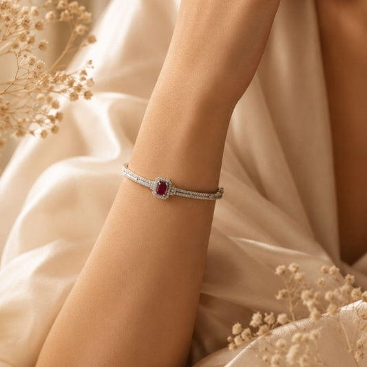 Gold Plated CZ Bracelet