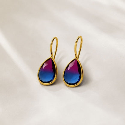 Gold Plated CZ Earrings