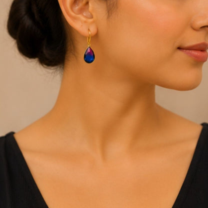 Gold Plated CZ Earrings