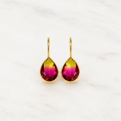 Gold Plated CZ Earrings