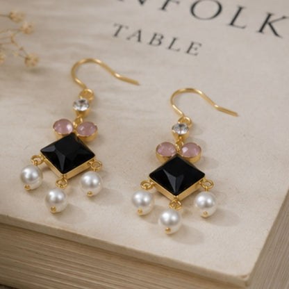 Gold Plated CZ Earrings