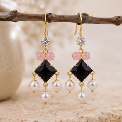 Gold Plated CZ Earrings