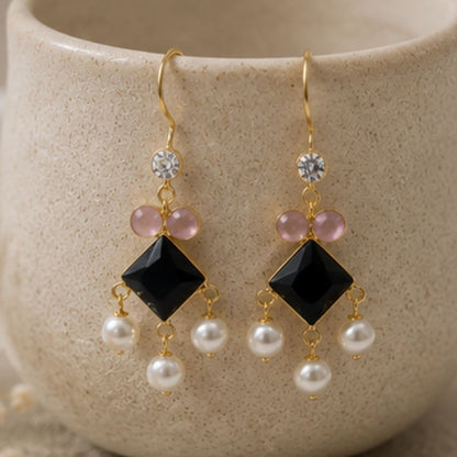 Gold Plated CZ Earrings