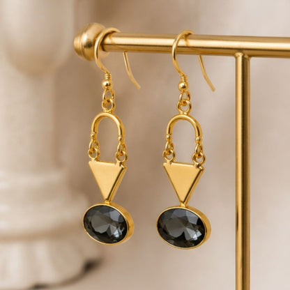 Gold Plated CZ Earrings